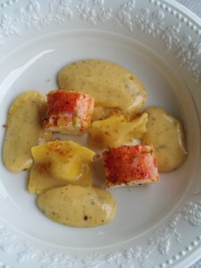 King crab – Mezzaluna – Vin Jaune