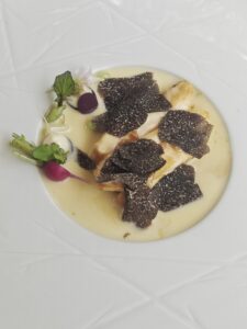 Corn-Fed Chicken with Vin Jaune (French yellow wine) and truffle