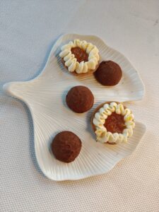 Tarte au Citron (Lemon Tart) - Hazelnut and Cocoa Truffle
