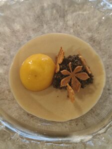 Japanese Curry, Land Caviar & Sea Buckthorn Berry