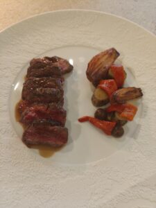 Berugi Bavette, Black Garlic & Piquillo Pepper