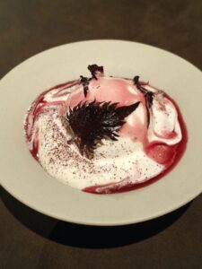 Straggisto yoghurt - red perilla - pomegranate